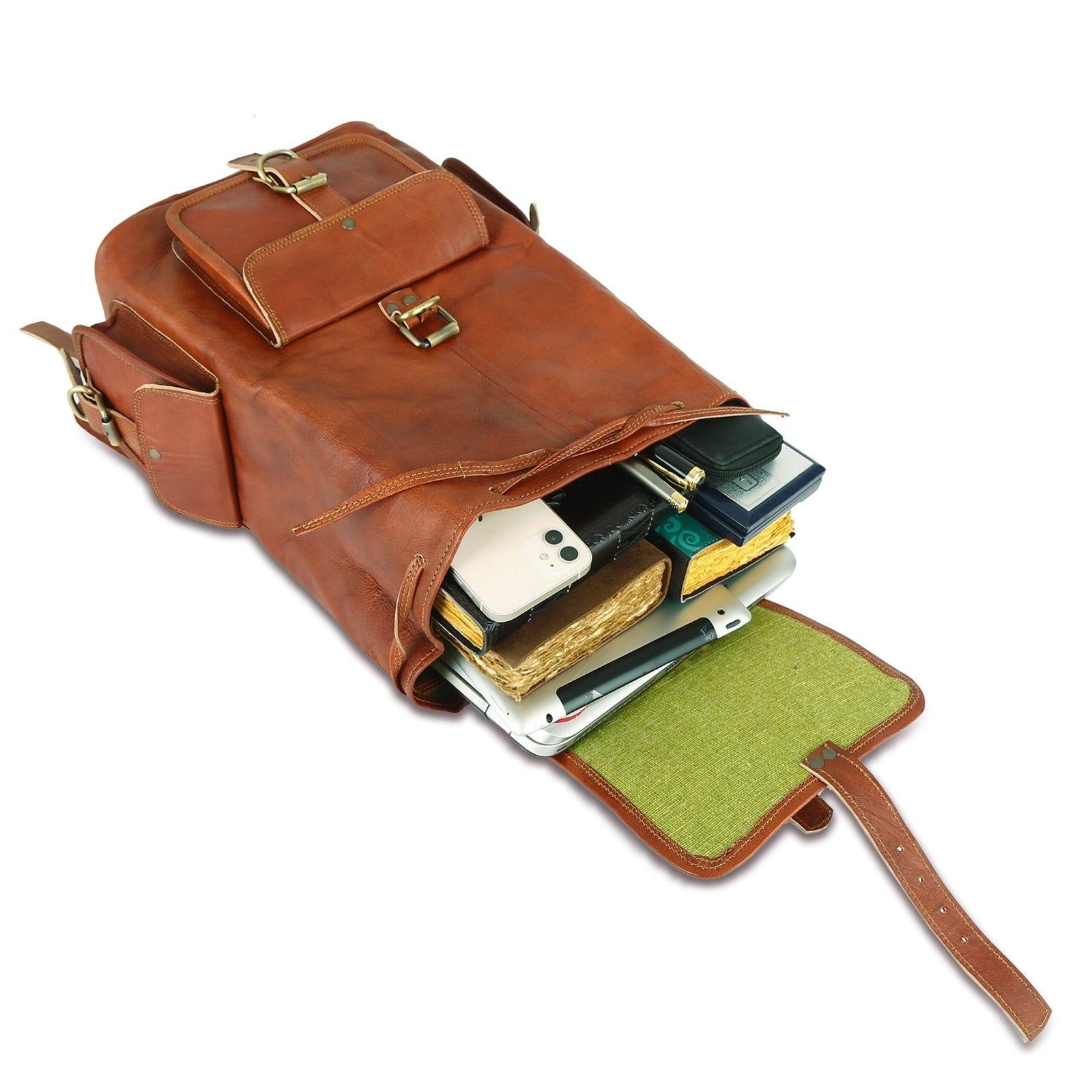 Leather Stylish Unisex Backpack